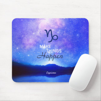 Tapis De Souris Panneau Zodiac Capricorn Dreamstar Sky Citation Ce