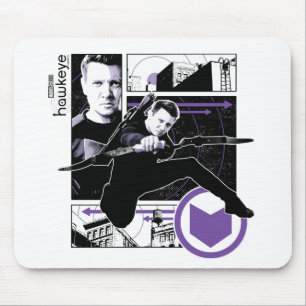 Tapis De Souris Panneaux graphiques Hawkeye City