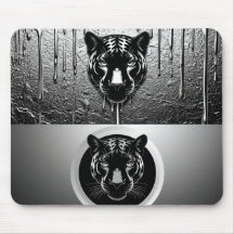 Panthère noire avec effet de peinture qui coule 🐆