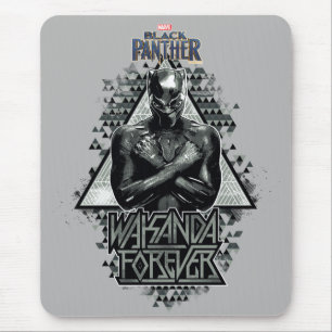 Tapis De Souris Panthère noire Graphique "Wakanda Forever"