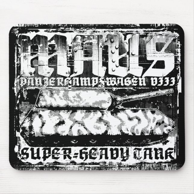 Tapis De Souris Panzer VIII Maus (Devant)