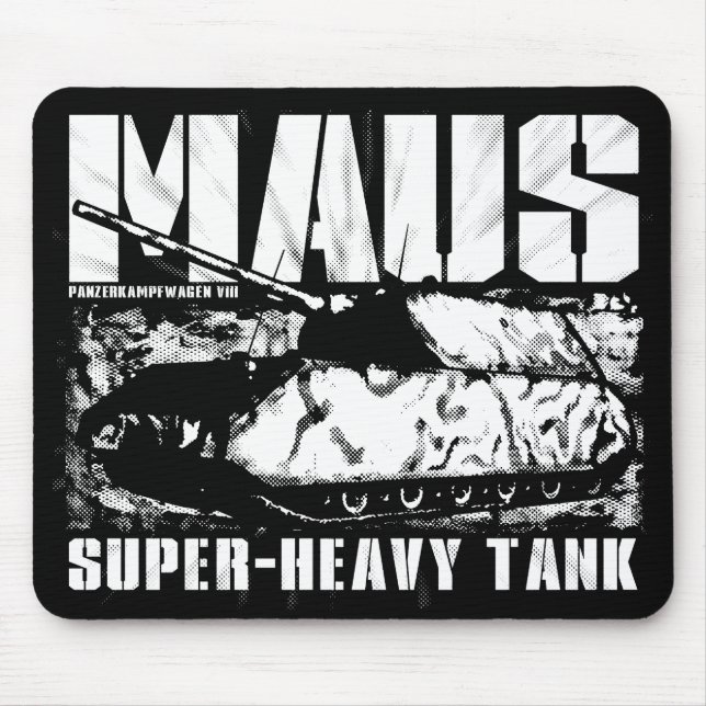Tapis De Souris Panzer VIII Maus Mousepad (Devant)