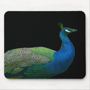 Tapis De Souris Paon Mousepad