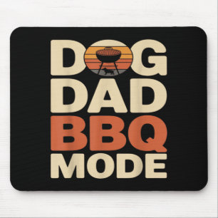 Tapis De Souris Papa Chien Mode BBQ Drôle De Gril De Jardin