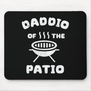 Tapis De Souris Papa Daddio de la terrasse Fête des pères BBQ Gril