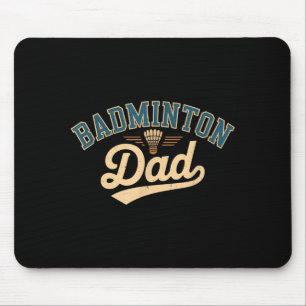 Tapis De Souris Papa de badminton _1
