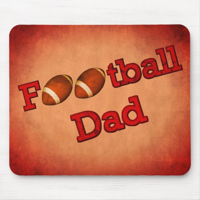 Tapis De Souris Papa de football (Devant)