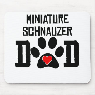 Tapis De Souris Papa de Schnauzer miniature