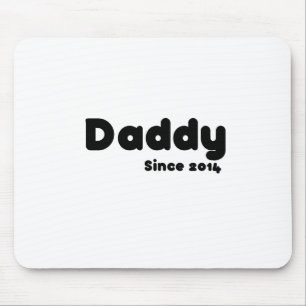 Tapis De Souris Papa depuis 2014. Fête des pères cadeau