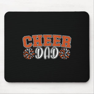 Tapis De Souris Papa fier de la cheerleading Ma cheerleader préfér