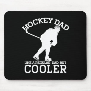 Tapis De Souris Papa hockey comme un papa normal mais plus cool dr