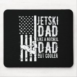 Tapis De Souris Papa Jetski Fête des Pères Papa Conducteur de Jet 