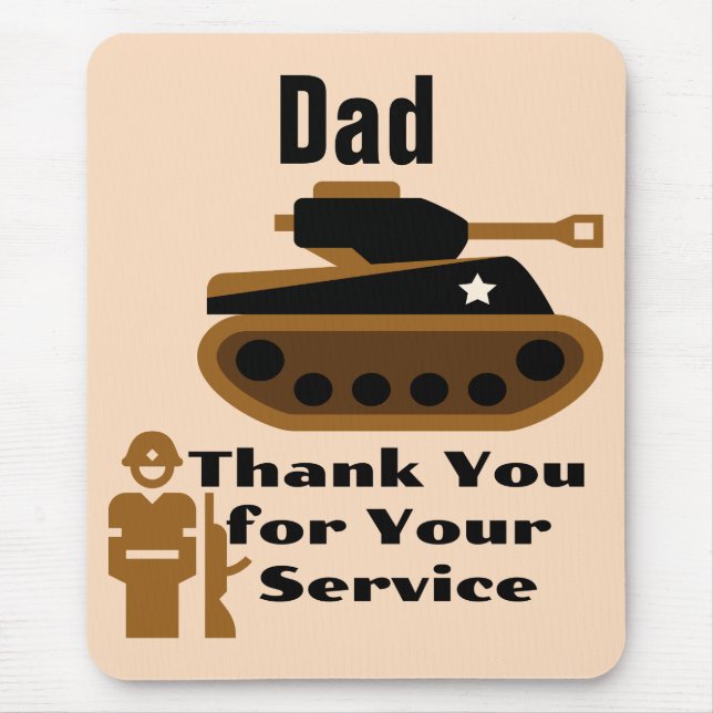 Tapis De Souris Papa Mousepad (Devant)
