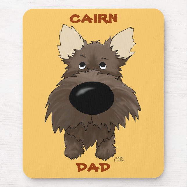 Tapis De Souris Papa Mousepad de cairn (Devant)