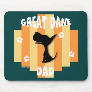 Tapis De Souris Papa Mousepad de great dane
