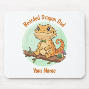 Tapis de souris papa personnalisé pour dragon barb