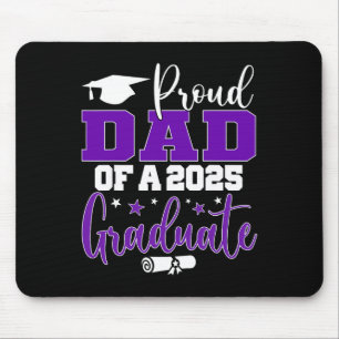 Tapis De Souris Papa Senior 2025 Fier Papa D'Un Cl De 2025 Diplômé