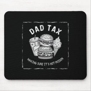 Tapis De Souris Papa Taxes Hilarié Conception Pour La Fête Des Pèr