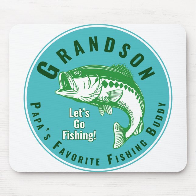 Tapis De Souris Papa's Favori Fishing Buddy (Devant)