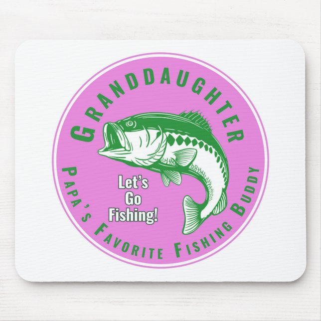 Tapis De Souris Papa's Favori Fishing Buddy (Devant)