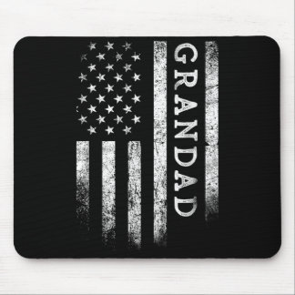 Tapis De Souris Papi Drapeau Américain Cadeaux Papi Patriotiques
