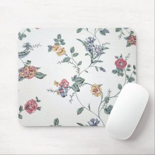 Tapis De Souris Papier peint floral vintage