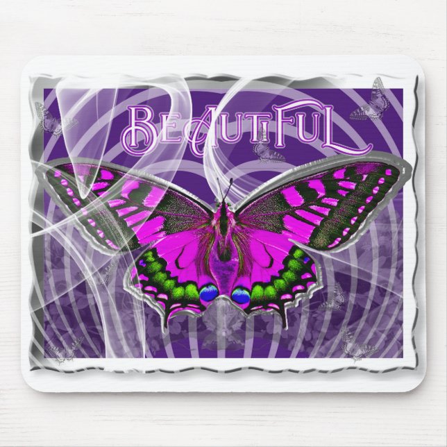 Tapis De Souris Papillon  (Devant)