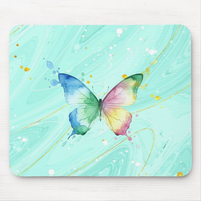 Tapis De Souris Papillon (Devant)