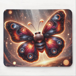 Tapis De Souris Papillon Admiral tendance mignon | Anime Mousepad