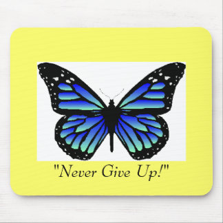 Tapis De Souris papillon bleu,