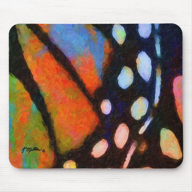 Tapis De Souris Papillon monarque (Devant)