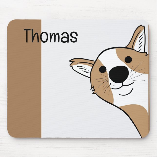 Tapis De Souris Papillon mousseux (Devant)