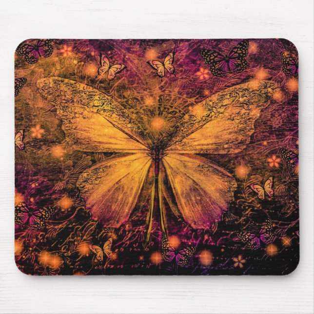 Tapis De Souris Papillon victorien (Devant)