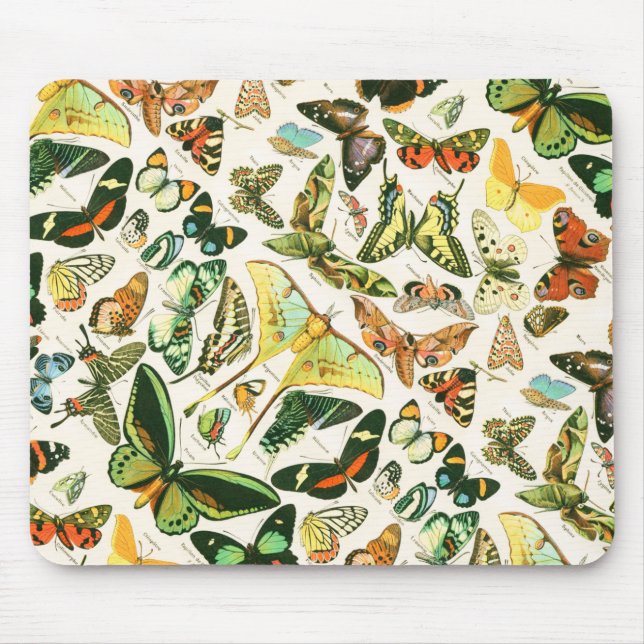 Tapis De Souris Papillons (Devant)
