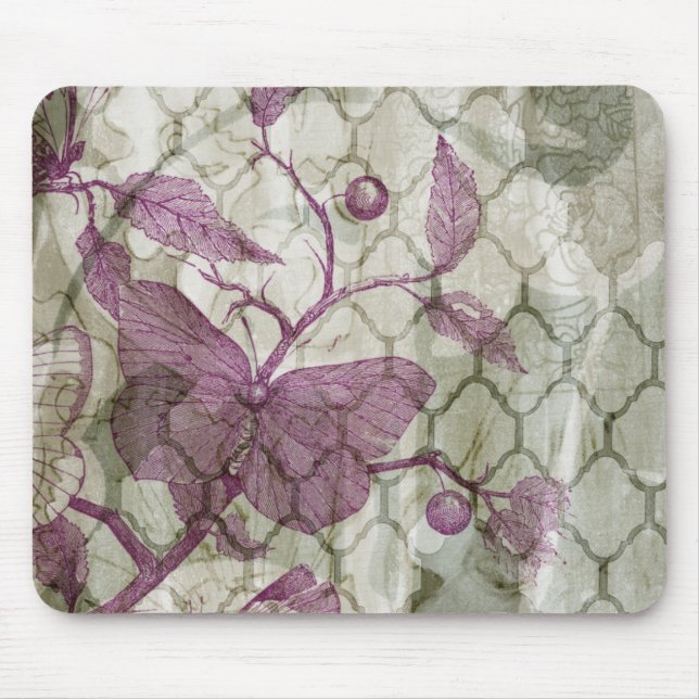 Tapis De Souris Papillons arabes III (Devant)