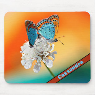 Tapis De Souris Papillons de la Dame peinte