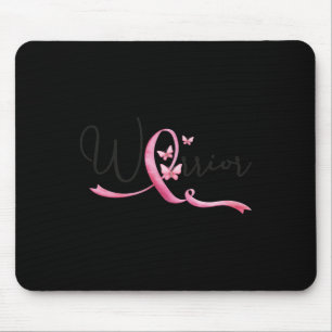 Tapis De Souris Papillons Ruban Rose Mois Cancer Sein Femmes
