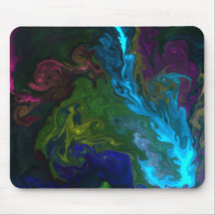 Tapis De Souris Paquet de souris coloré artistique