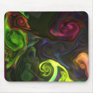 Tapis De Souris Paquet de souris coloré artistique