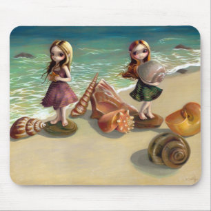 Tapis De Souris "Par le bord de la mer" Mousepad