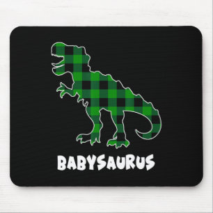 Tapis De Souris Par Saurus T-rex Dinosaures Carreaux St Patricks D