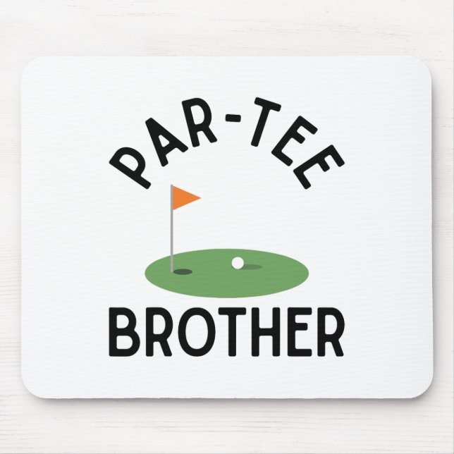 Tapis De Souris Par Tee Brother Funny Golf Birthday Party Family M (Devant)