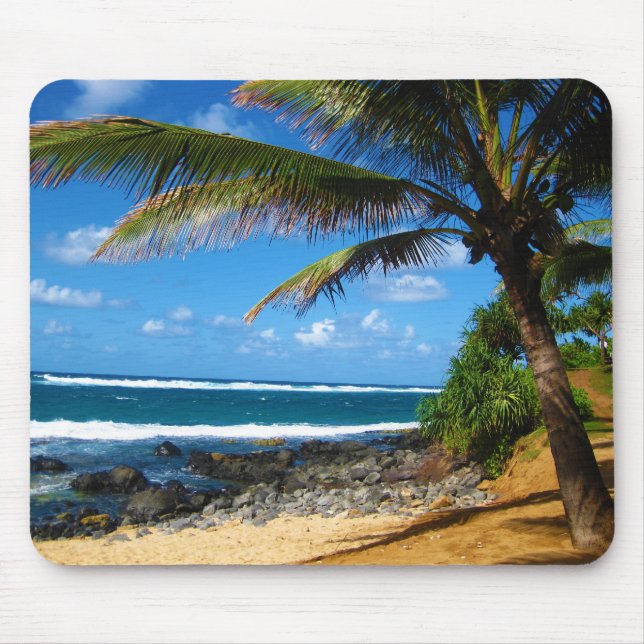 Tapis De Souris Paradis hawaïen (Devant)