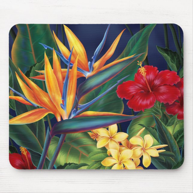Tapis De Souris Paradis tropical Mousepad (Devant)