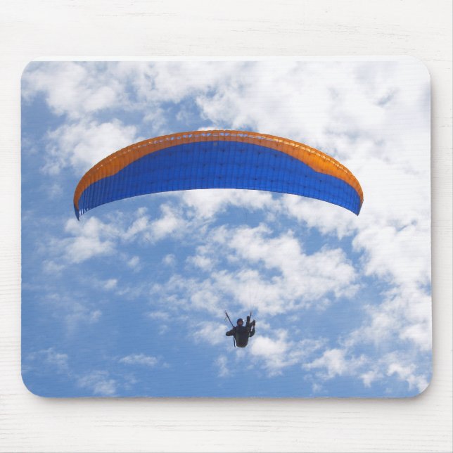 Tapis De Souris Parapentisme dans les nuages 2 Mousepad (Devant)