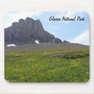 Tapis De Souris Parc national de glacier de montagne de Clements