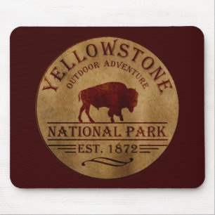 Tapis De Souris Parc national de Yellowstone