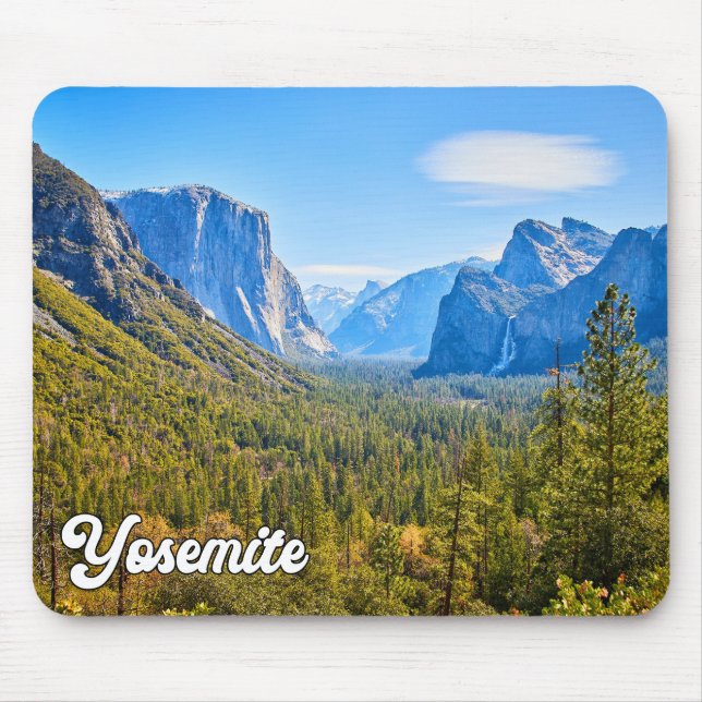 Tapis De Souris Parc national de Yosemite, Californie, États-Unis (Devant)