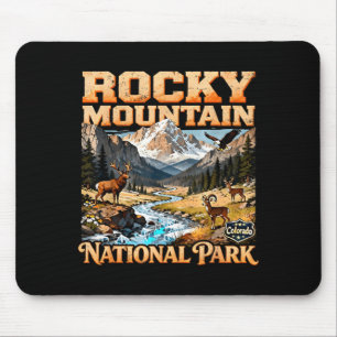 Tapis De Souris Parc national des montagnes rocheuses Colorado nat