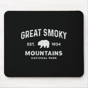 Tapis De Souris Parc national Rétro Hommes Femmes Randonnée Great